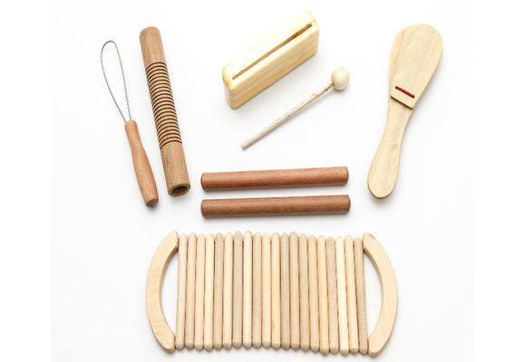 Kit Musical  Madera  x 5