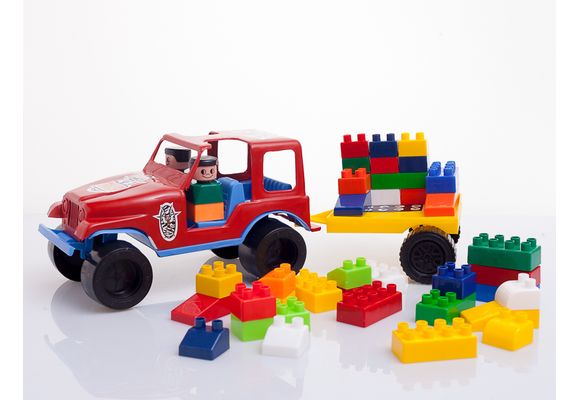 Jeep con Fichas